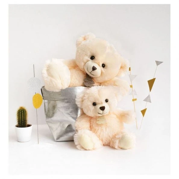 Histoire D'ours - Peluche Ours Bellydou Crème 30 Cm 2 Histoire D'ours - Peluche Ours Bellydou Crème 30 Cm – Image 2