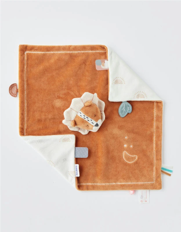 Noukie's - Babou Et Kendi - Doudou Jour / Nuit Réversible Lion 5 Noukie's - Babou Et Kendi - Doudou Jour / Nuit Réversible Lion – Image 5