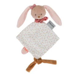 Nattou - Pauline & Sasha - Mini Doudou Lapin Rose 20 Cm -Boutique De Poupées 54146732441071