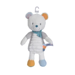 Nicotoy Arthur L'ours Peluche Blanc Gris Bleu 25 Cm -Boutique De Poupées 5793009