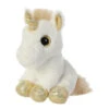 Aurora Conte Féérique Mini Peluche Twinkle La Licorne Or Blanc 18 Cm