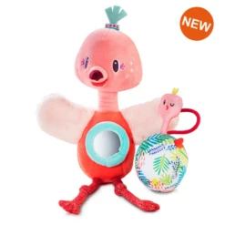 Lilliputiens Anais Le Flamant Rose Doudou Marionnette