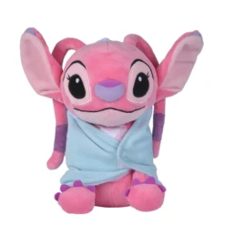 Disney Angel Peluche Dans Sa Couverture Rose 25 Cm -Boutique De Poupées angel20peluche20dans20sa20couverture20rose202520cm 2