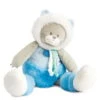 Doudou Et Compagnie - ArtikCOOL Peluche Lion Bleu 55 Cm