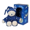 Gipsy Baby Bear Peluche Luminesncente Bleu Nuit 30 Cm