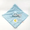 Bisounours - Doudou Plat Ours Bleu 25 Cm