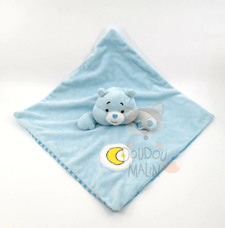 Bisounours - Doudou Plat Ours Bleu 25 Cm 1 Bisounours - Doudou Plat Ours Bleu 25 Cm