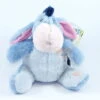 Disney Bourriquet Peluche Longs Poils Bleu Rose 30 Cm