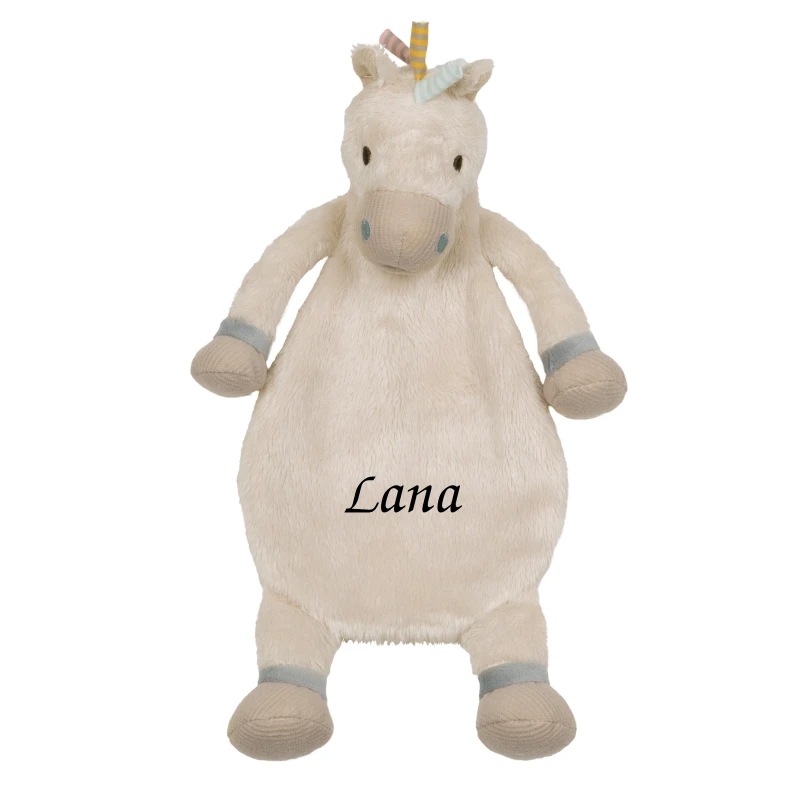 Happy Horse - Bright Le Cheval - Doudou Plat Beige 28 Cm 1 Happy Horse - Bright Le Cheval - Doudou Plat Beige 28 Cm