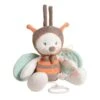 Nattou Collection Bubbles Doudou Peluche Coccinelle Boîte à Musique Orange Blanc Gris Bleu