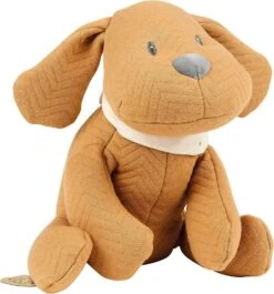 Nattou - Charlie Le Chien - Peluche Jacquard Jaune Caramel 30 Cm -Boutique De Poupées charlie20chien2020peluche20jacquard20jaune20caramel203020cm 1