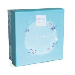 Doudou Et Compagnie - Sous L'océan Poisson Vert Avec Doudou 20 Cm -Boutique De Poupées dc1