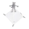 Pioupiou Et Merveilles - Les Doux Bidous - Oscar Le Chat Doudou Mouchoir Gris 35 Cm