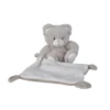 Tex Forest Peluche + Doudou Ours Blanc Gris 30 Cm