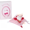 Doudou Et Compagnie Graines De Doudou Souris Rose Rouge Plat