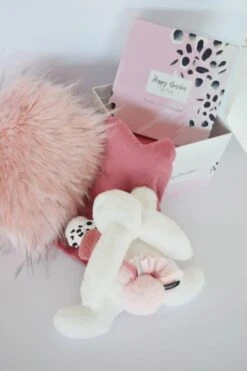 Doudou Et Compagnie - Happy Doudou - Peluche Lapin Blush Rose 25 Cm -Boutique De Poupées happy2020peluche20lapin20blush20rose202520cm 4