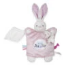 Kaloo Imagine Doudou Marionnette Lapin Rose Blanc