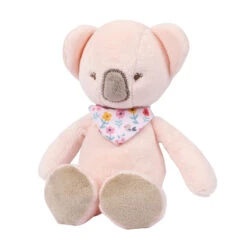 Nattou Iris & Lali Mini Peluche Hochet Koala Rose 15 Cm