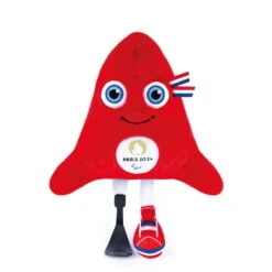Doudou Et Compagnie - Peluche Mascotte Para Les Phryges JO Paris 2024 - 17 Cm