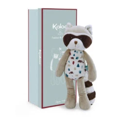 Kaloo - Filoo - Léon Le Raton-laveur Peluche 25 Cm Blanc Beige -Boutique De Poupées k962797