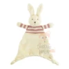 Jellycat - Doudou Lapin Bredita Tee Shirt Rayé Rose Beige 25 Cm