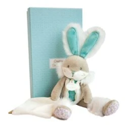 Doudou Et Compagnie - Lapin De Sucre Vert Amande Peluche 30 Cm -Boutique De Poupées lapin20sucre20vert20amande20peluche203020cm