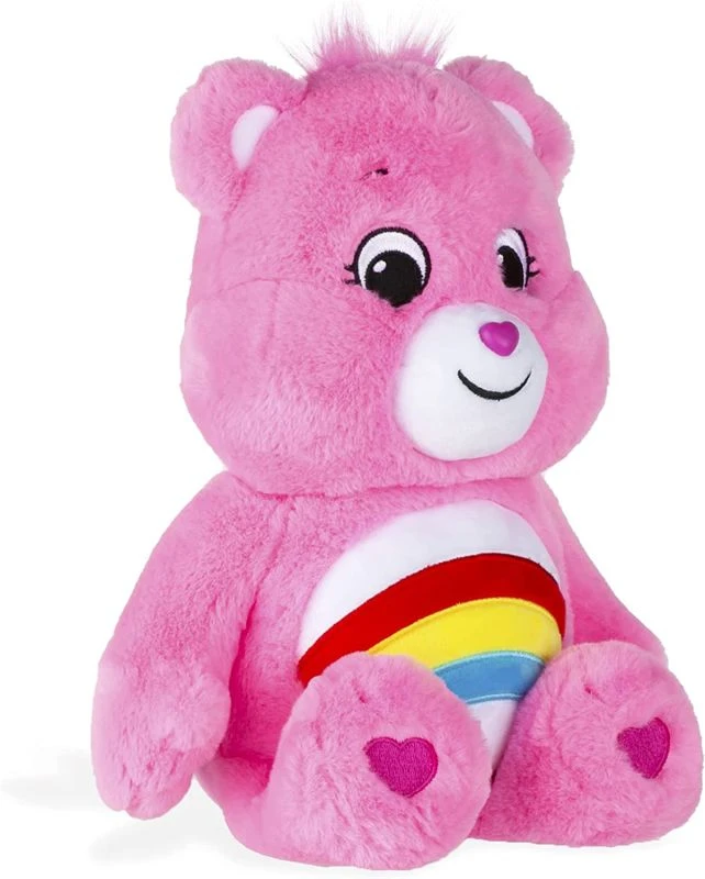 Les Bisounours - Peluche Ours Toucâlin Rose Arc En Ciel 30 Cm 1 Les Bisounours - Peluche Ours Toucâlin Rose Arc En Ciel 30 Cm