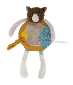 Moulin Roty Les Jolis Trop Beaux Doudou Plat Ours 30 Cm