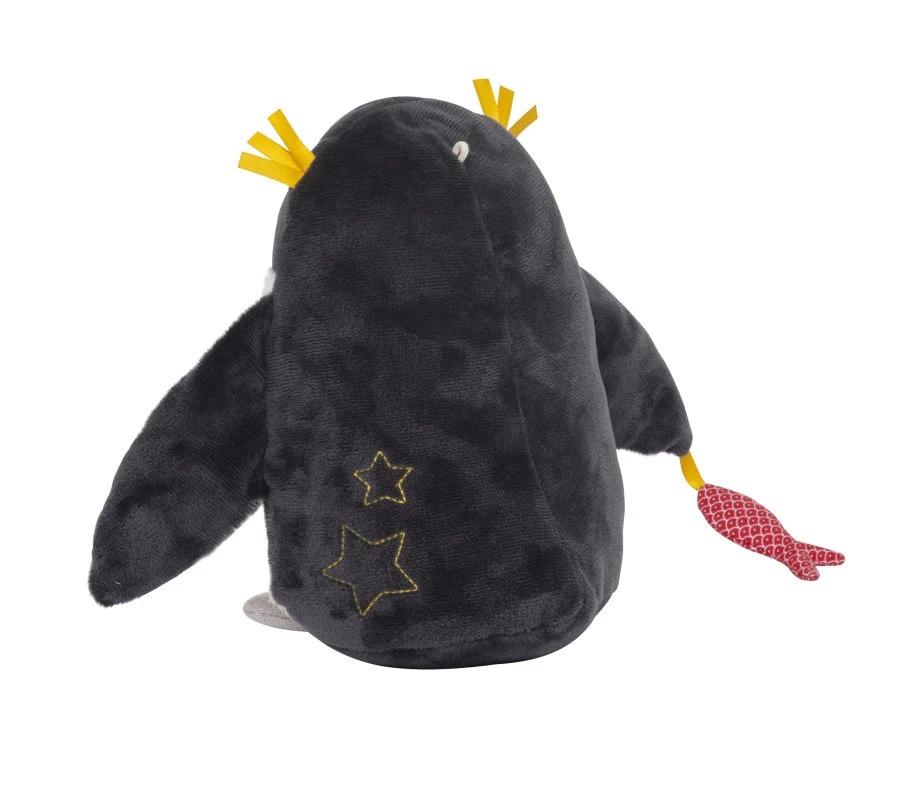 Galipette Les Nanouks Peluche Pingouin Beige Gris 2 Galipette Les Nanouks Peluche Pingouin Beige Gris – Image 2