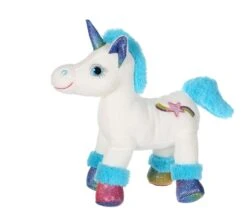 Gipsy Lica Bella Peluche Licorne Sonore Bleu