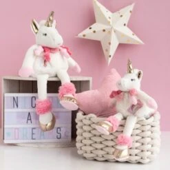 Boutique De Poupées -Boutique De Poupées lucie20licorne20peluche20rose202220cm 1