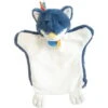 Doudou Et Compagnie - Marionnette Loup Bleu 25 Cm
