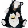 Histoire D'ours Doudou Marionnette Moufette Et Abeille Noir Blanc