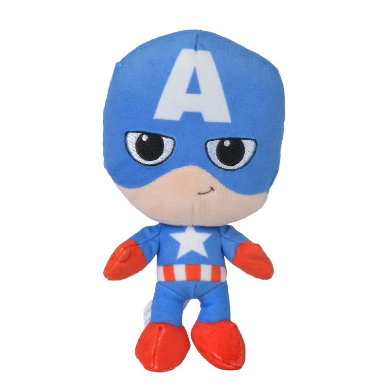 Disney Nicotoy Marvel Peluche Bébé Captain America Bleu 17 Cm 1 Disney Nicotoy Marvel Peluche Bébé Captain America Bleu 17 Cm
