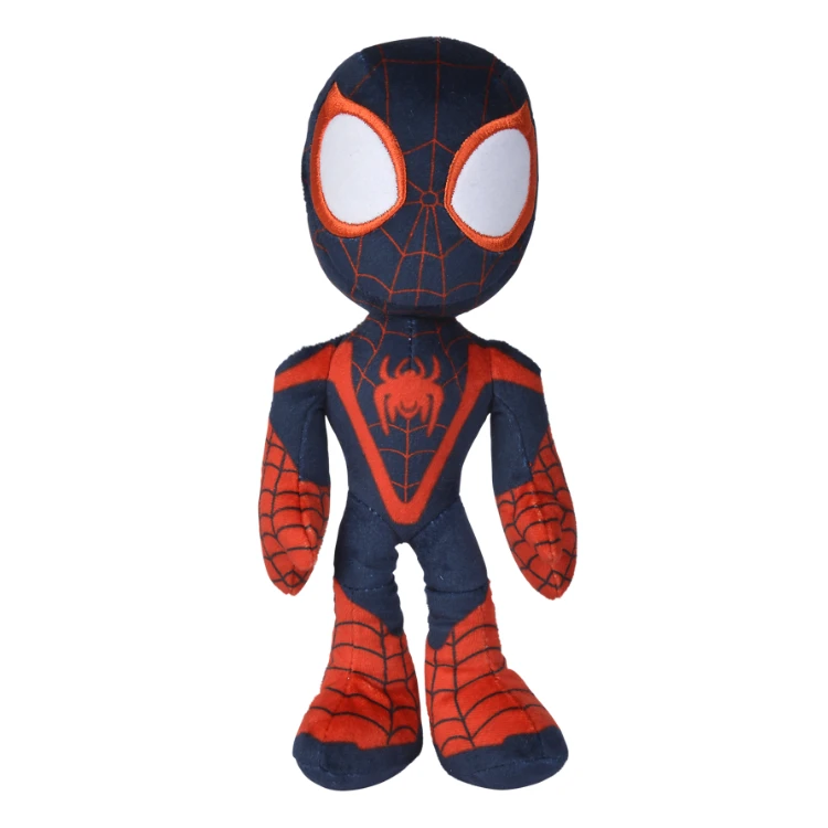 Marvel Peluche Spiderman Miles Morales Brille Dans Le Noir Noir Rouge 25 Cm 1 Marvel Peluche Spiderman Miles Morales Brille Dans Le Noir Noir Rouge 25 Cm