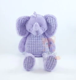 Nicotoy Tex Peluche éléphant Violet 40 Cm