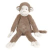 Happy Horse - Mickey Le Singe - Peluche Marron 25 Cm