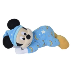 Boutique De Poupées -Boutique De Poupées mickey20souris20peluche20couchee20bleu20luminescente203020cm 1