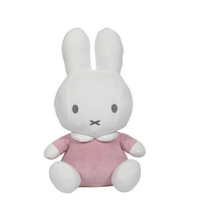 Miffy Le Lapin - Peluche Velours Rose Hochet 32 Cm 1 Miffy Le Lapin - Peluche Velours Rose Hochet 32 Cm