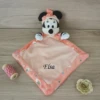 Disney Minnie La Souris Doudou Luminescent Rose 22 Cm