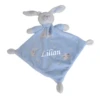 Nicotoy - New Boone Glow Doudou Plat Lapin Bleu 40 Cm