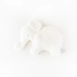 Dimpel Oscar L'éléphant Peluche Blanc 30 Cm