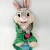Disney - Panpan Le Lapin - Peluche Dans Sa Couverture Vert Fleur 30 Cm