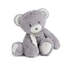 Baby'Nat - Pap'ours Peluche Ours Gris 30 Cm