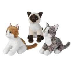Nicotoy - Peluche Chat Réaliste Siamois 30 Cm -Boutique De Poupées peluche20chat20realiste20siamois203020cm 2