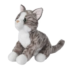 Nicotoy - Peluche Chat Réaliste Tigré Gris 30 Cm -Boutique De Poupées peluche20chat20realiste20tigre20gris203020cm 1