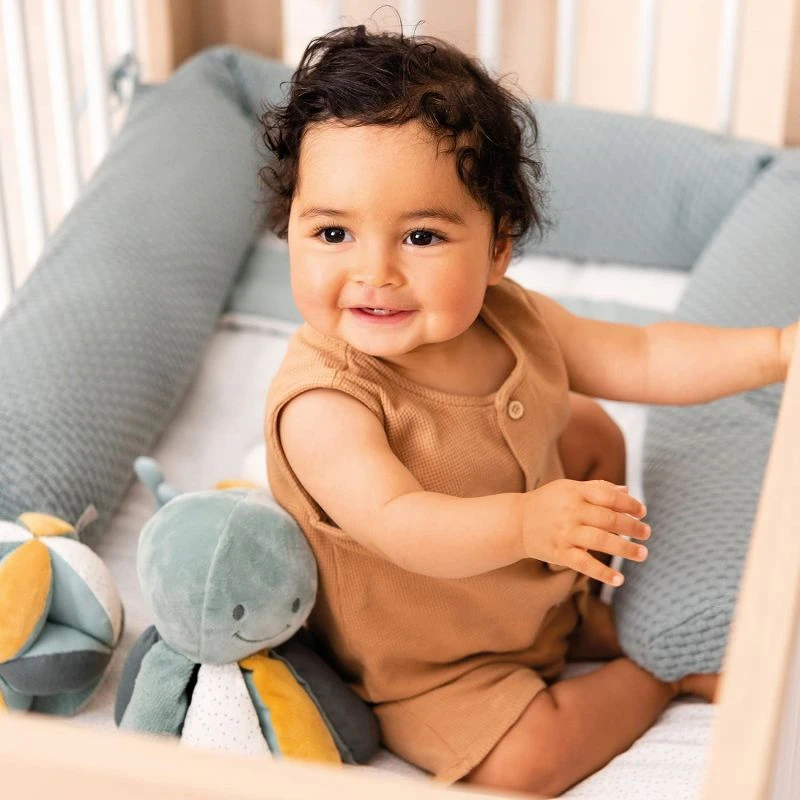 Nattou Peluche Hochet Poulpe Pieuvre Vert Jaune 25 Cm 3 Nattou Peluche Hochet Poulpe Pieuvre Vert Jaune 25 Cm – Image 3