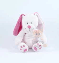 Simba Toys Peluche Doudou Lapin Rose Fuchsia
