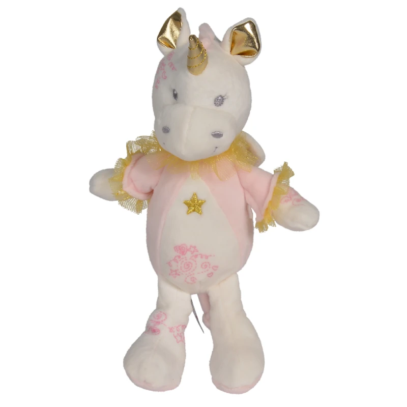 Nicotoy Peluche Licorne Rose Or 24 Cm 1 Nicotoy Peluche Licorne Rose Or 24 Cm