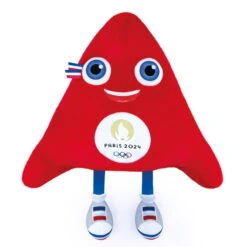 Doudou Et Compagnie - Peluche Mascotte JO Paris 2024 - 80 Cm